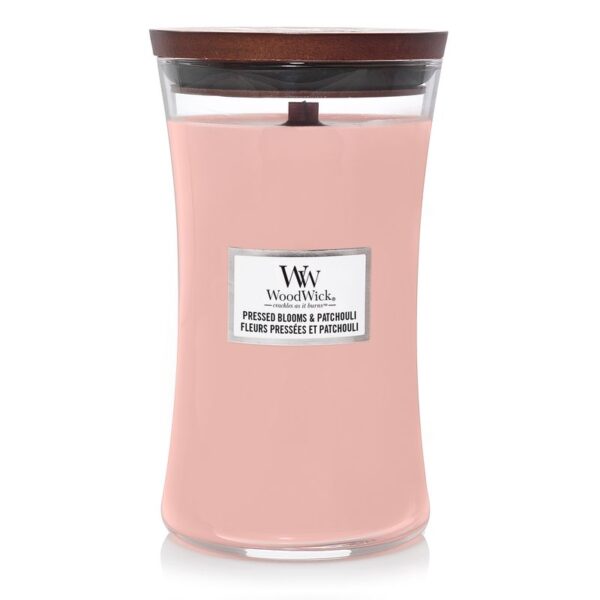 WoodWick Large - Pressed Blooms & Patchouli
